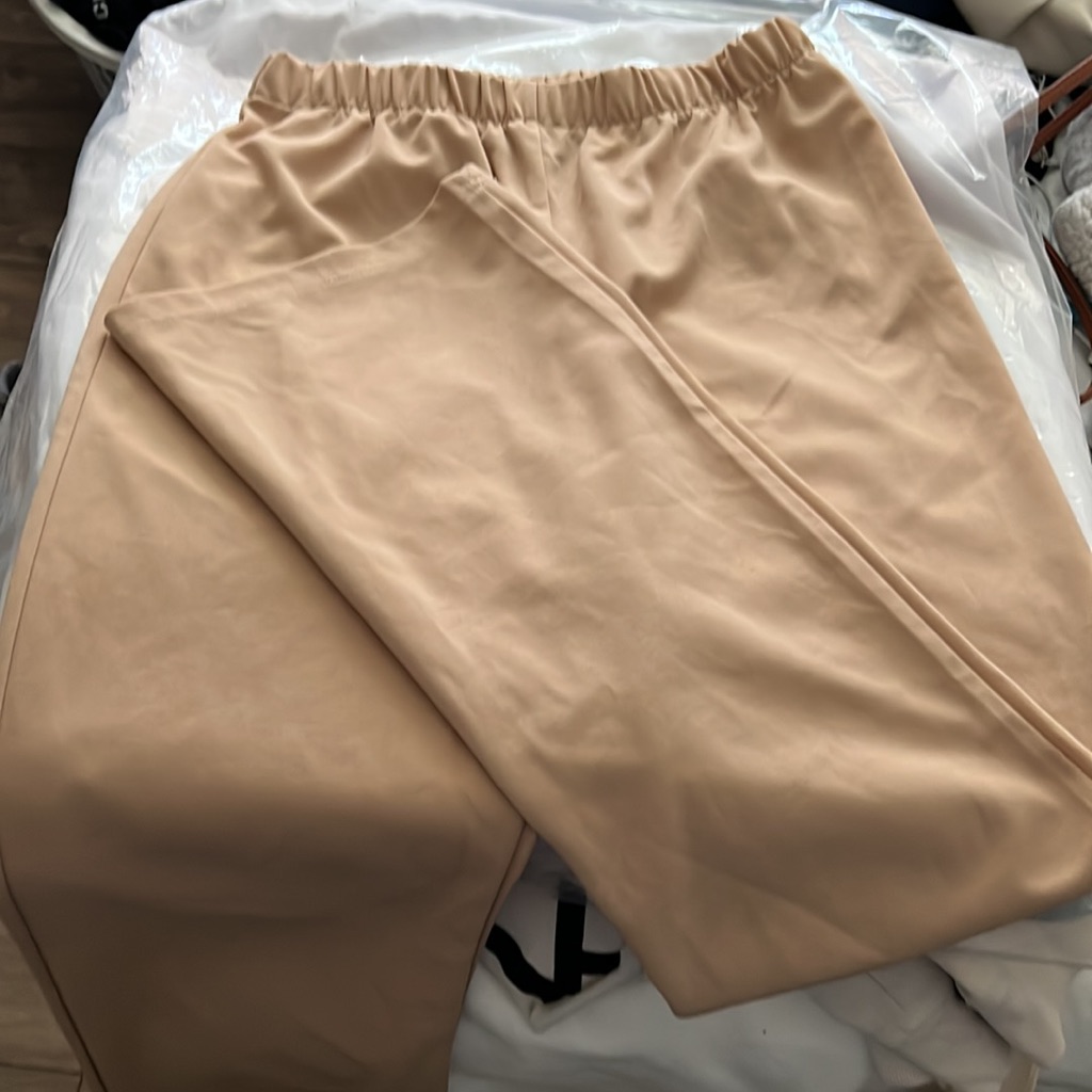 Solid Flare Leg Pant